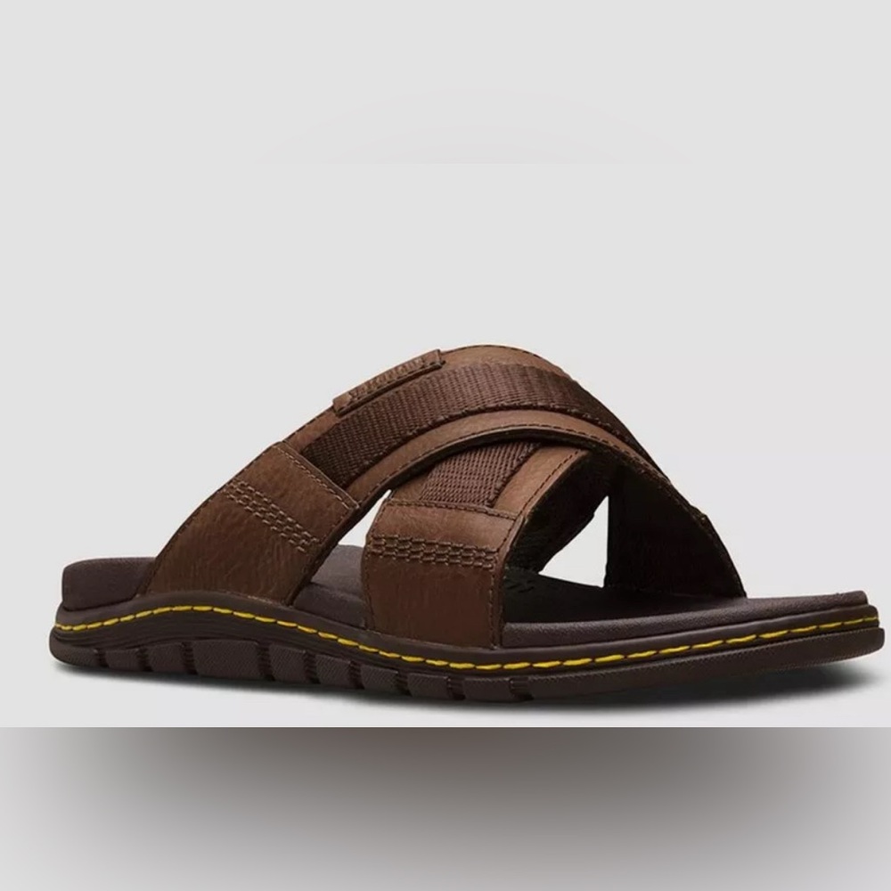 Dr. Martens Athens Slides Brown Men’s Size 9